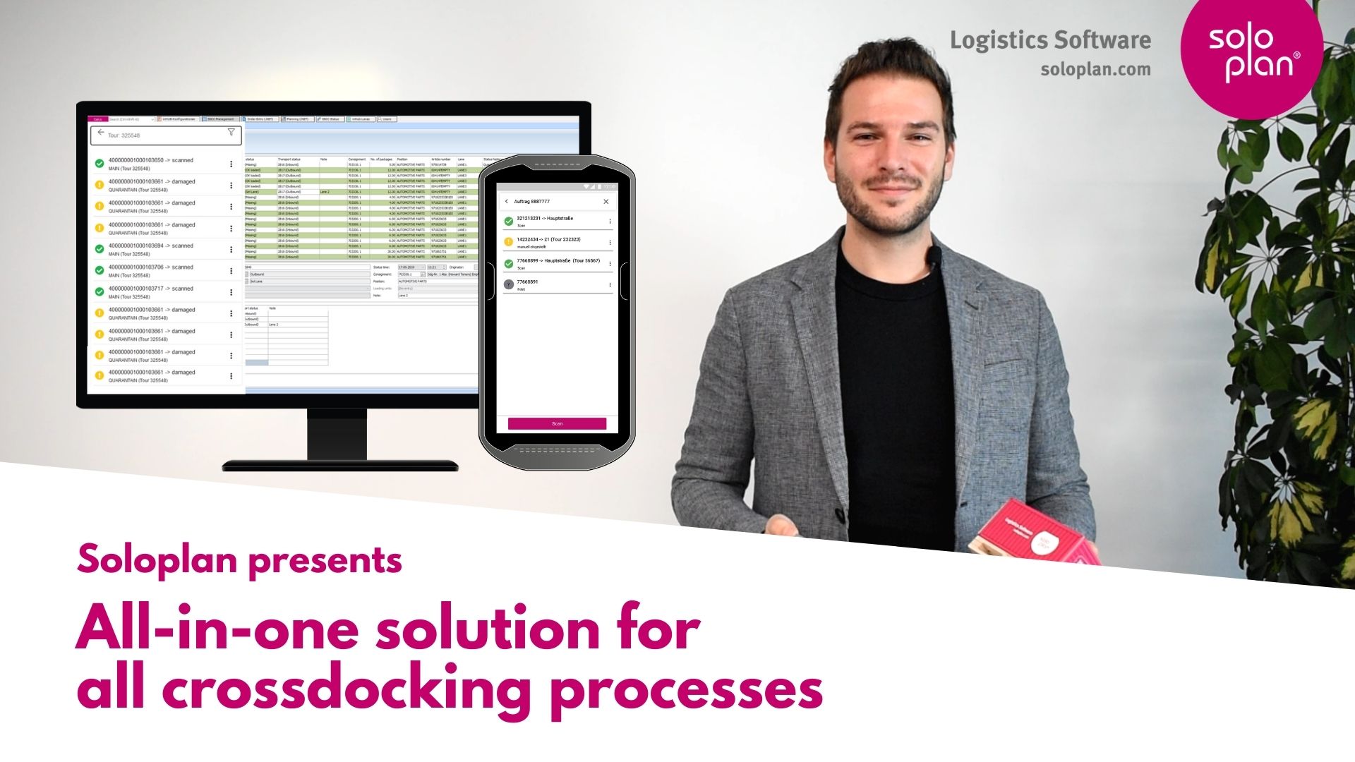 The complete solution of all CrossDocking processes