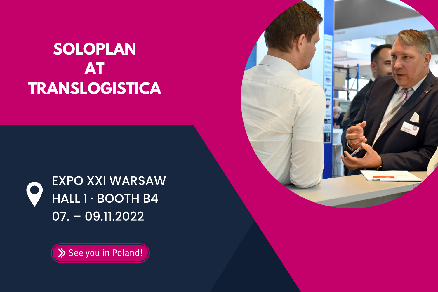 Soloplan at the TransLogistica fair in Warsaw