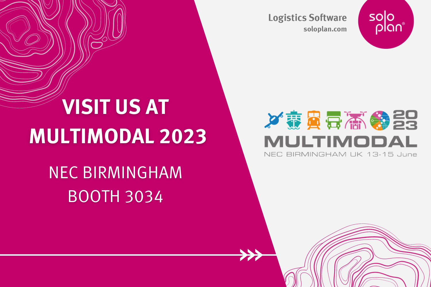 Soloplan at Multimodal in Birmingham–relaxed digitalisation with CarLo