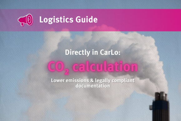 CO₂ calculation in logistics